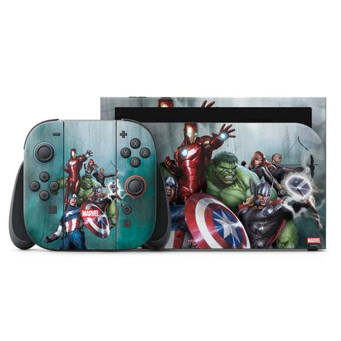 Marvel Avengers Assemble Nintendo Skins